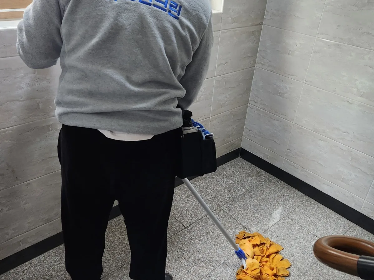 문경시 가은읍 가정 복도·대기 동선 야간 위생청소 사례 - 행진크린