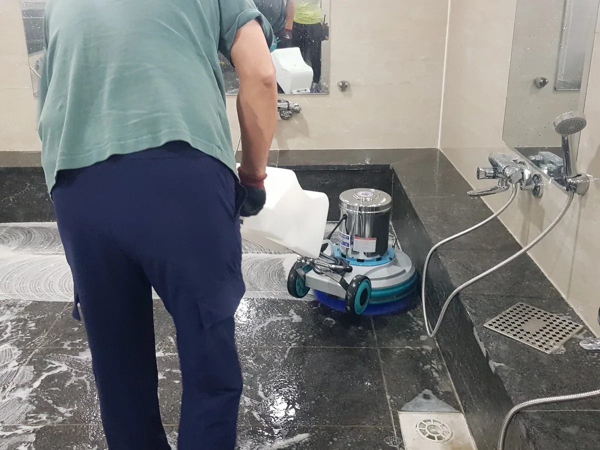 안동시 상아동 찜질방 수전·샤워기 건식 사우나 위생청소 사례 - 행진크린